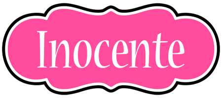 Inocente invitation logo