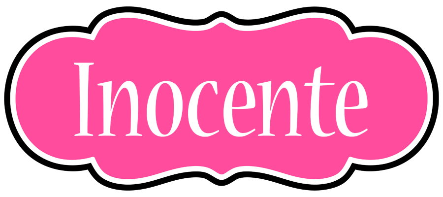 Inocente invitation logo