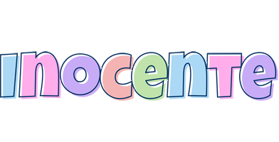 Inocente pastel logo