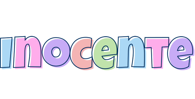 Inocente pastel logo