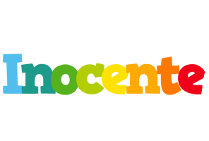 Inocente rainbows logo