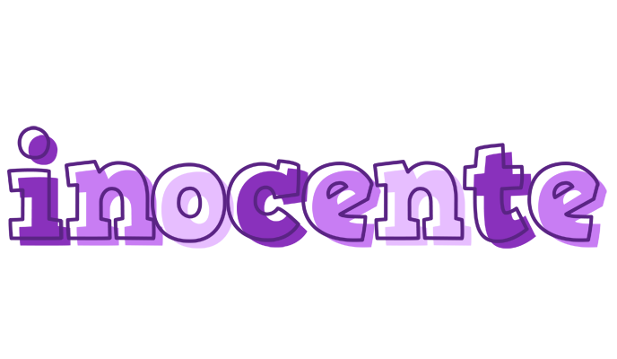 Inocente sensual logo