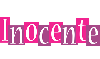 Inocente whine logo