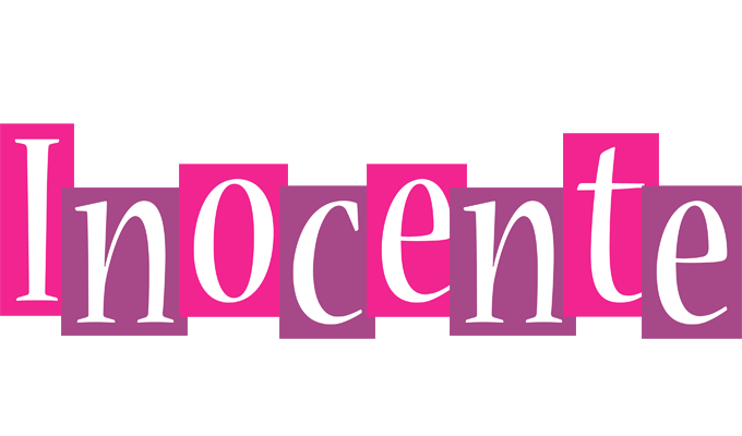 Inocente whine logo