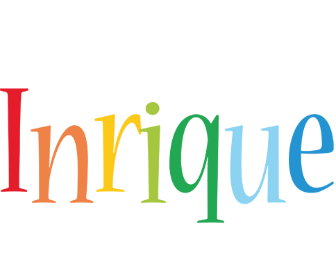 Inrique birthday logo