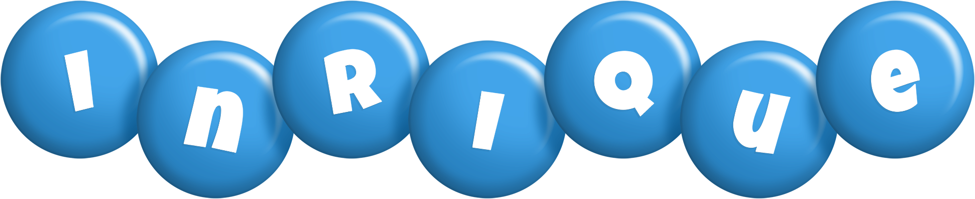 Inrique candy-blue logo