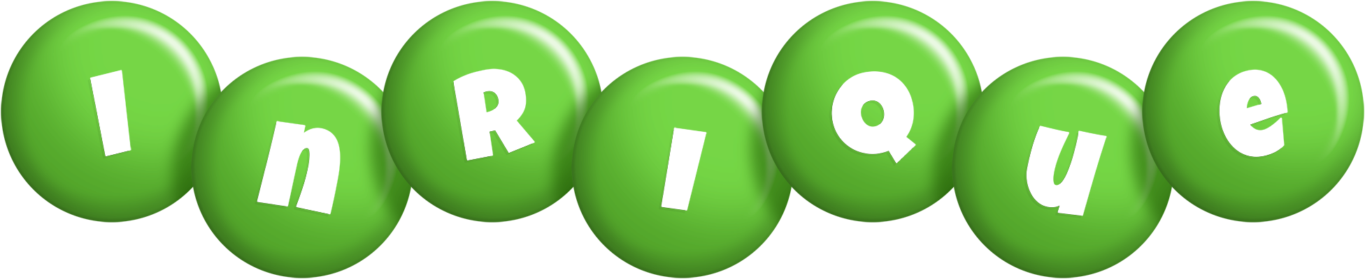 Inrique candy-green logo