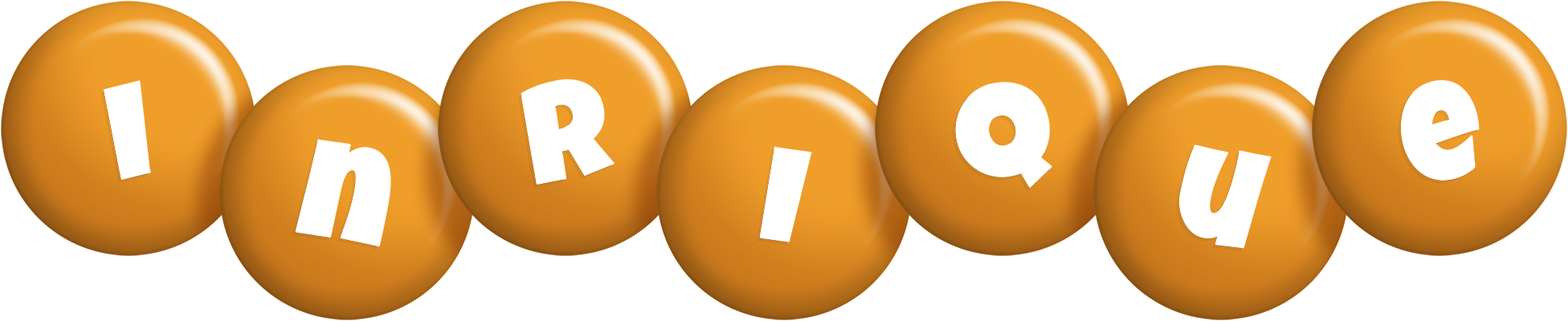 Inrique candy-orange logo