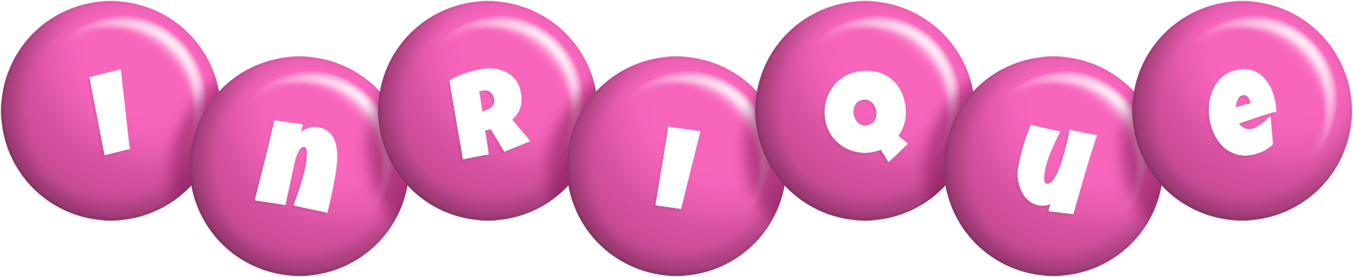 Inrique candy-pink logo