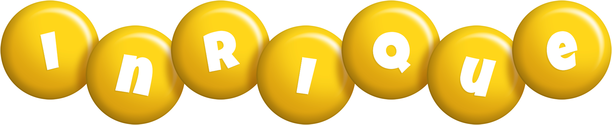 Inrique candy-yellow logo