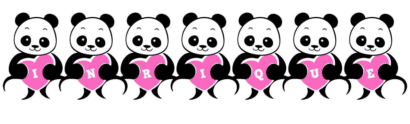 Inrique love-panda logo