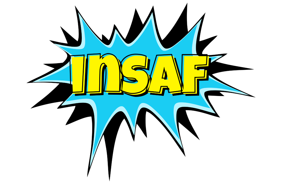 Insaf amazing logo