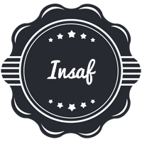 Insaf badge logo