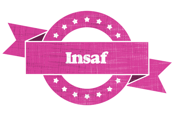 Insaf beauty logo