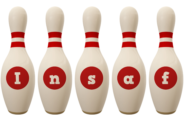 Insaf bowling-pin logo