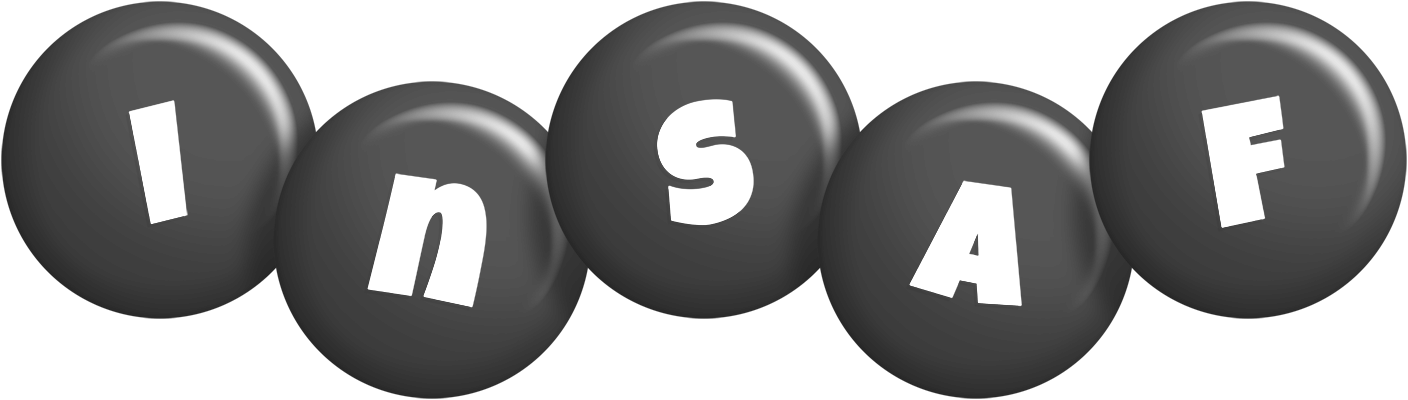 Insaf candy-black logo