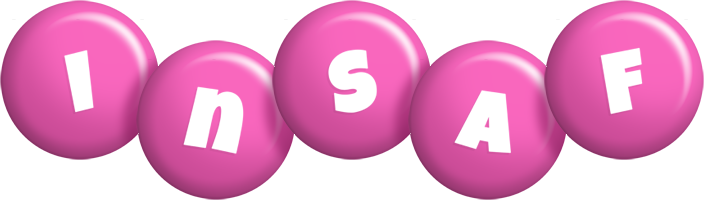 Insaf candy-pink logo