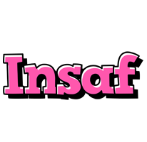 Insaf girlish logo