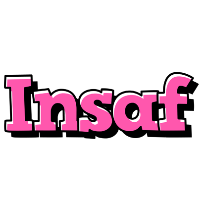 Insaf girlish logo