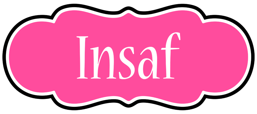 Insaf invitation logo