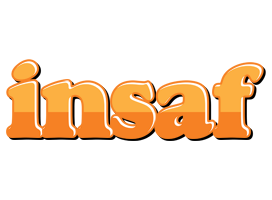 Insaf orange logo