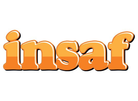 Insaf orange logo