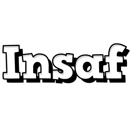 Insaf snowing logo