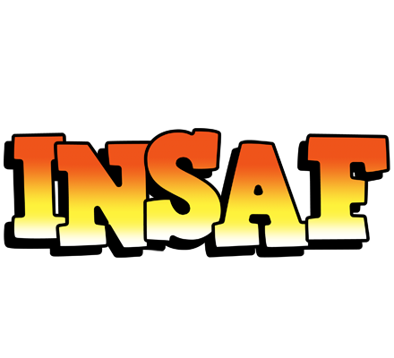 Insaf sunset logo