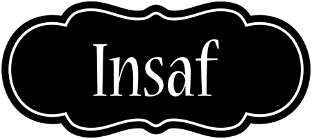 Insaf welcome logo
