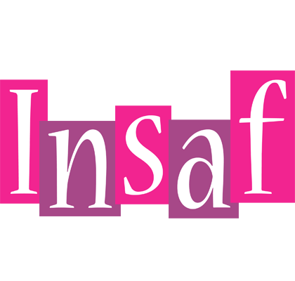 Insaf whine logo