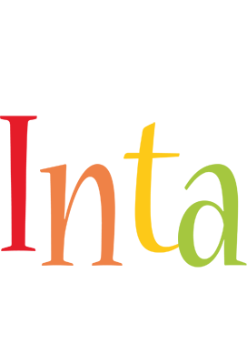 Inta birthday logo