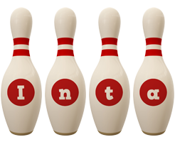 Inta bowling-pin logo