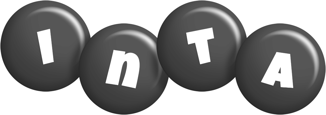 Inta candy-black logo