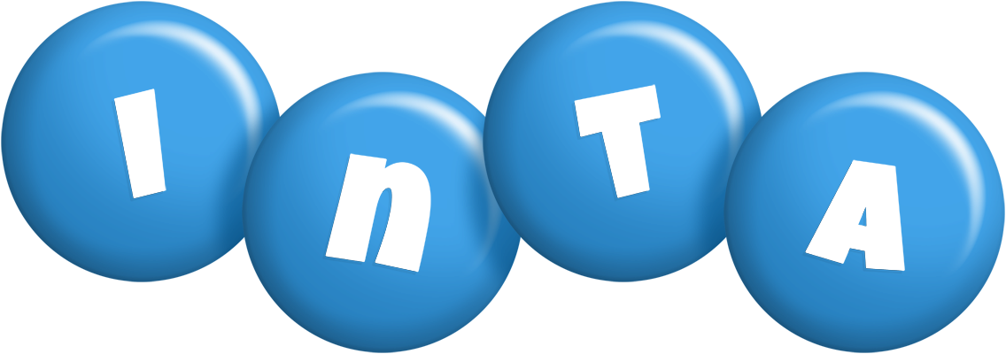 Inta candy-blue logo