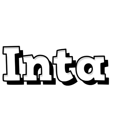 Inta snowing logo