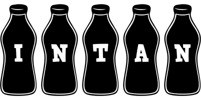 Intan bottle logo