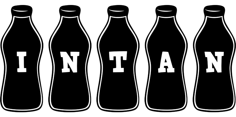 Intan bottle logo