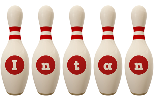 Intan bowling-pin logo