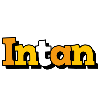 Intan cartoon logo