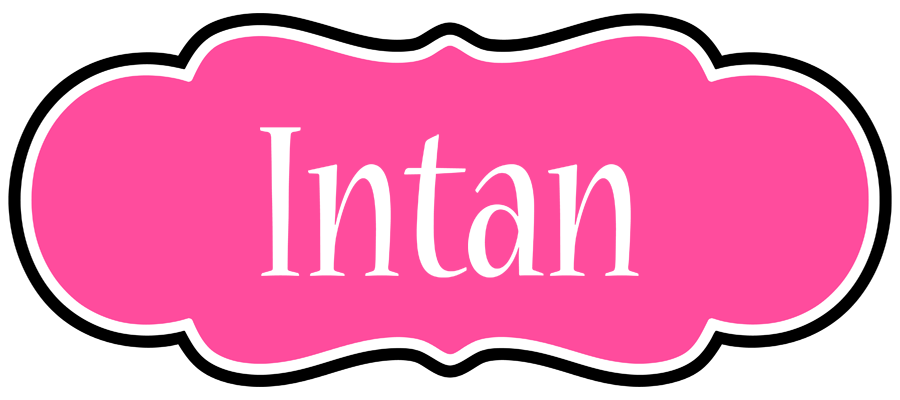 Intan invitation logo