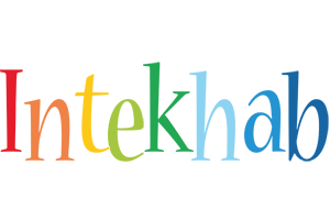 Intekhab birthday logo