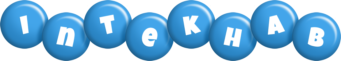 Intekhab candy-blue logo