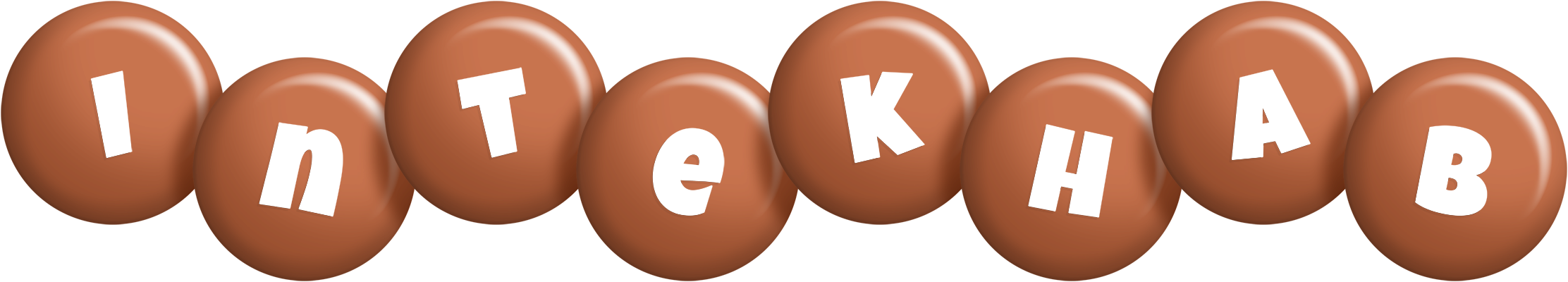 Intekhab candy-brown logo
