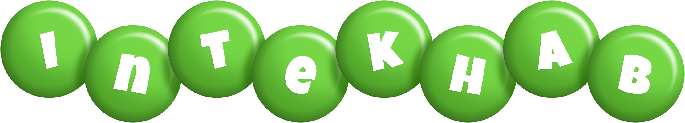 Intekhab candy-green logo