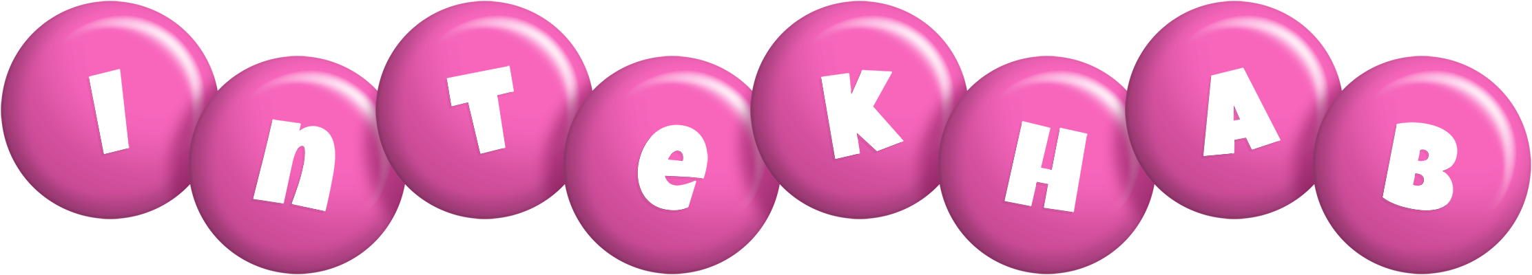 Intekhab candy-pink logo