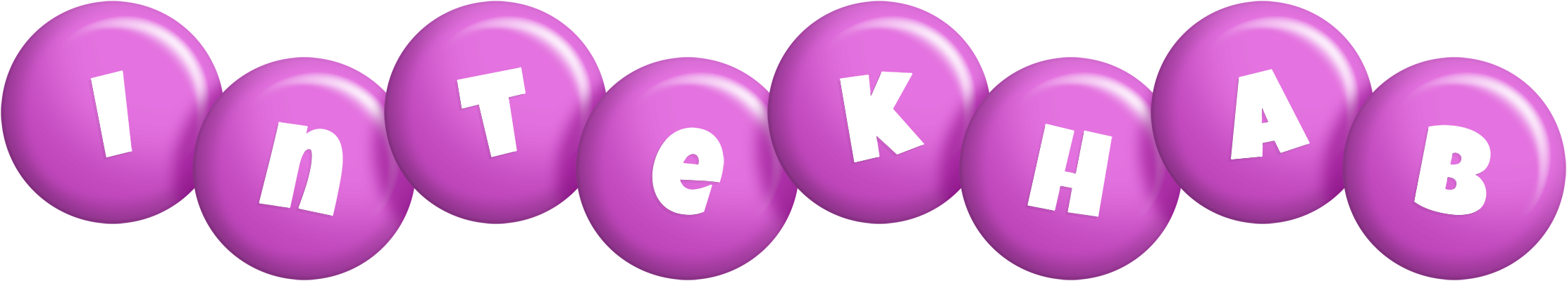 Intekhab candy-purple logo