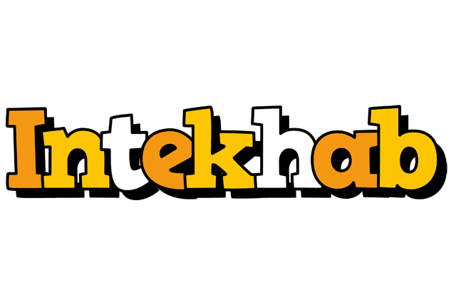 Intekhab cartoon logo