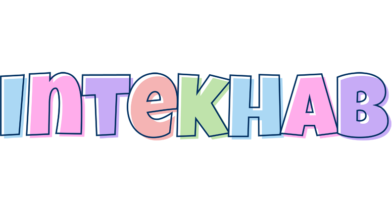 Intekhab pastel logo
