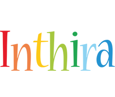 Inthira birthday logo