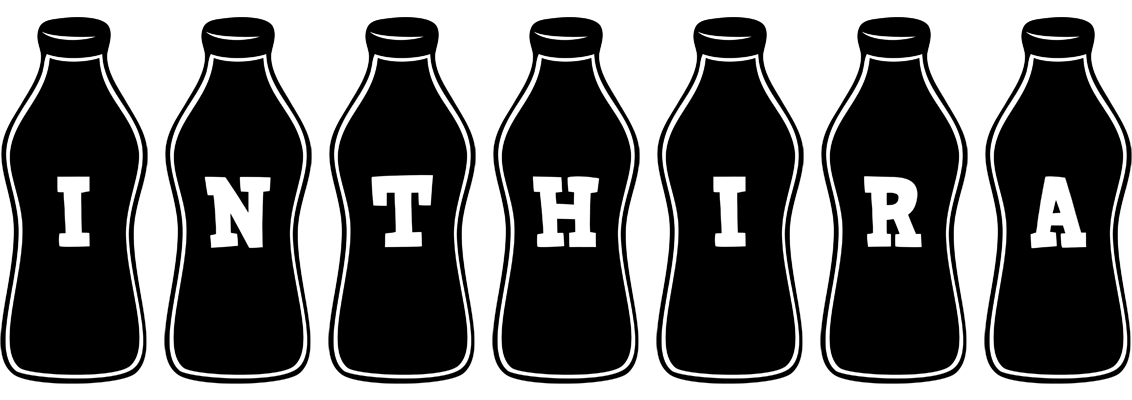 Inthira bottle logo